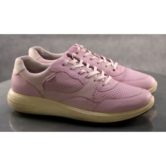 ECCO Soft 7 Runner Women's Perforated Sneakers Shoes Size EU 40 US 9-9.5 Leather - Picture 4 of 11